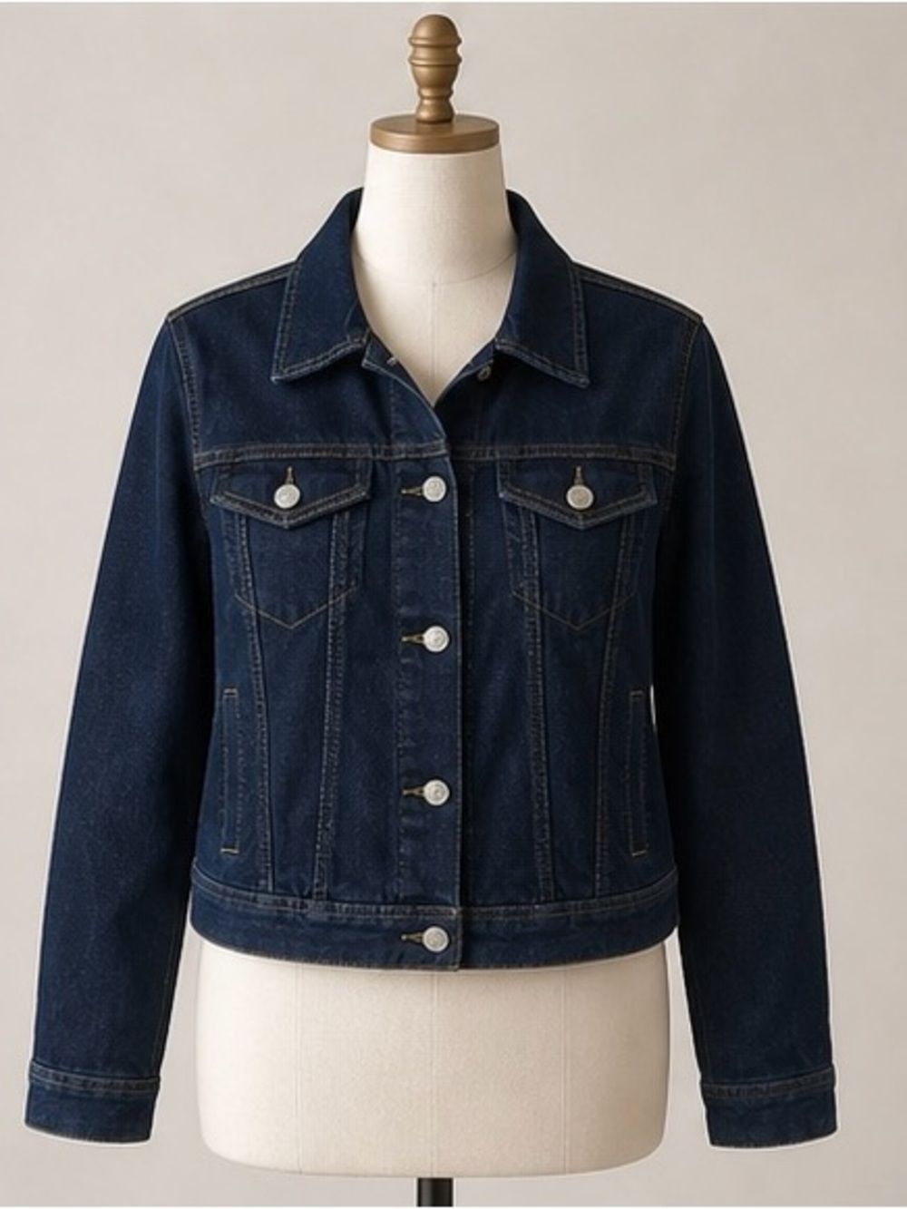 NWT. RISEN The New Essentials Jean Jacket